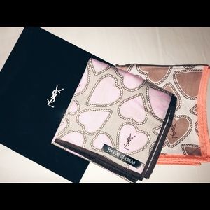 Yves Saint Lauren Handkerchiefs